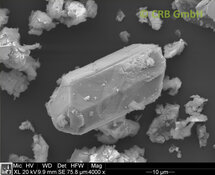 Cristal de quartz idiomorphe | © CRB Analyse Service GmbH