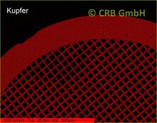 CRB GmbH | Mapeo, imagen de distribución de elementos Cu | © CRB Analysis Service GmbH