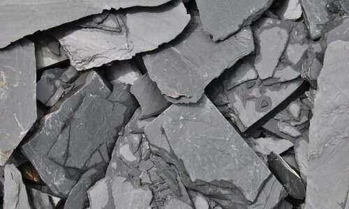 Analysis of asbestos in slate