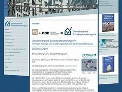 Screenshot van de Duitse Vereniging voor Sanering van Verontreinigingen (GVSS) over de online workshop over richtlijn VDI 6202, blad 3. | © Gesamtverband Schadstoffsanierung e.V. (GVSS)
