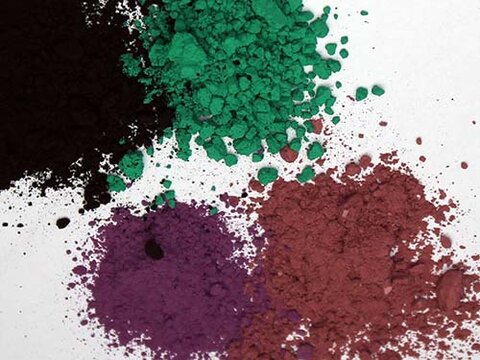 Analisi a fluorescenza a raggi X, RFA di pigmenti colorati, pigmenti | © CRB Analyse Service GmbH