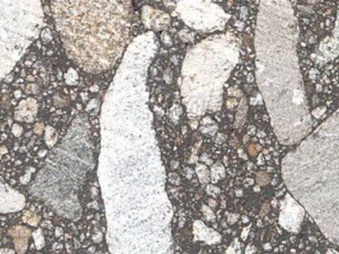 CRB GmbH | macroscopic  photo asphalt drill core | © CRB Analyse Service GmbH