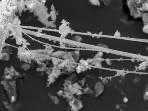 CRB GmbH | Asbestos analysis of plasters, trowlled on materials and paints, glue | © CRB Analyse Service GmbH