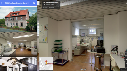 Visión de 360 grados del laboratorio de análisis de amianto CRB Analyse Service GmbH | © CRB Analyse Service GmbH
