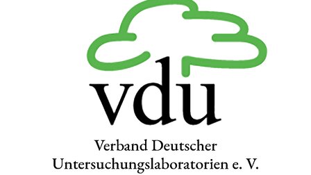 Logotipo de la Asociación Alemana de Laboratorios de Análisis (Verband deutscher Untersuchungslaboratorien e.V.). | © Asociación Alemana de Laboratorios de Análisis (Verband deutscher Untersuchungslaboratorien e.V.).