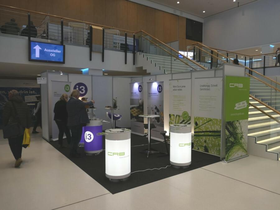 DCONex information stand by CRB and i3 Membrane