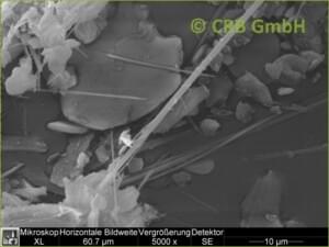 SEM-image antophyllite | © CRB Analyse Service GmbH