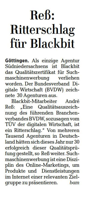 CRB Asbestanalyse Zeitungsartikel