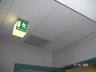 Asbesthaus - Site: Asbestos and mineral fibre ceiling tiles | © 2019, CRB Analyse Service GmbH | © CRB Analyse Service GmbH