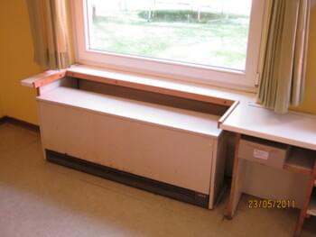 Asbesthaus - Fundstelle: Nachtspeicherofen | © 2019, CRB Analyse Service GmbH